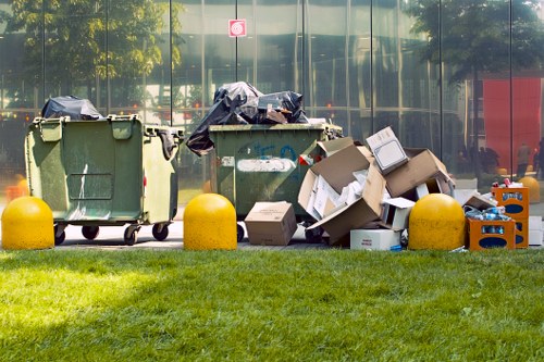 Hazardous waste disposal in Canary Wharf