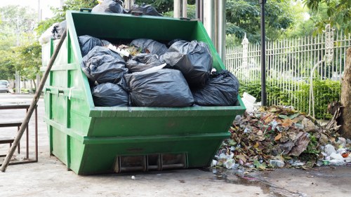 Eco-friendly furniture disposal practices in Canary Wharf